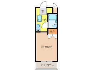 イ－ストヴィレツジ茨木の物件間取画像